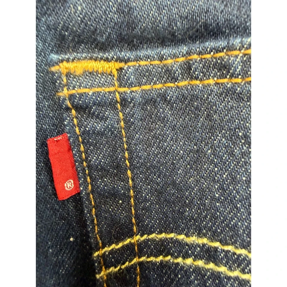 Levis 501 Original Dark Wash Straight Leg Button Fly Jeans 30x30 (EE32)NEW